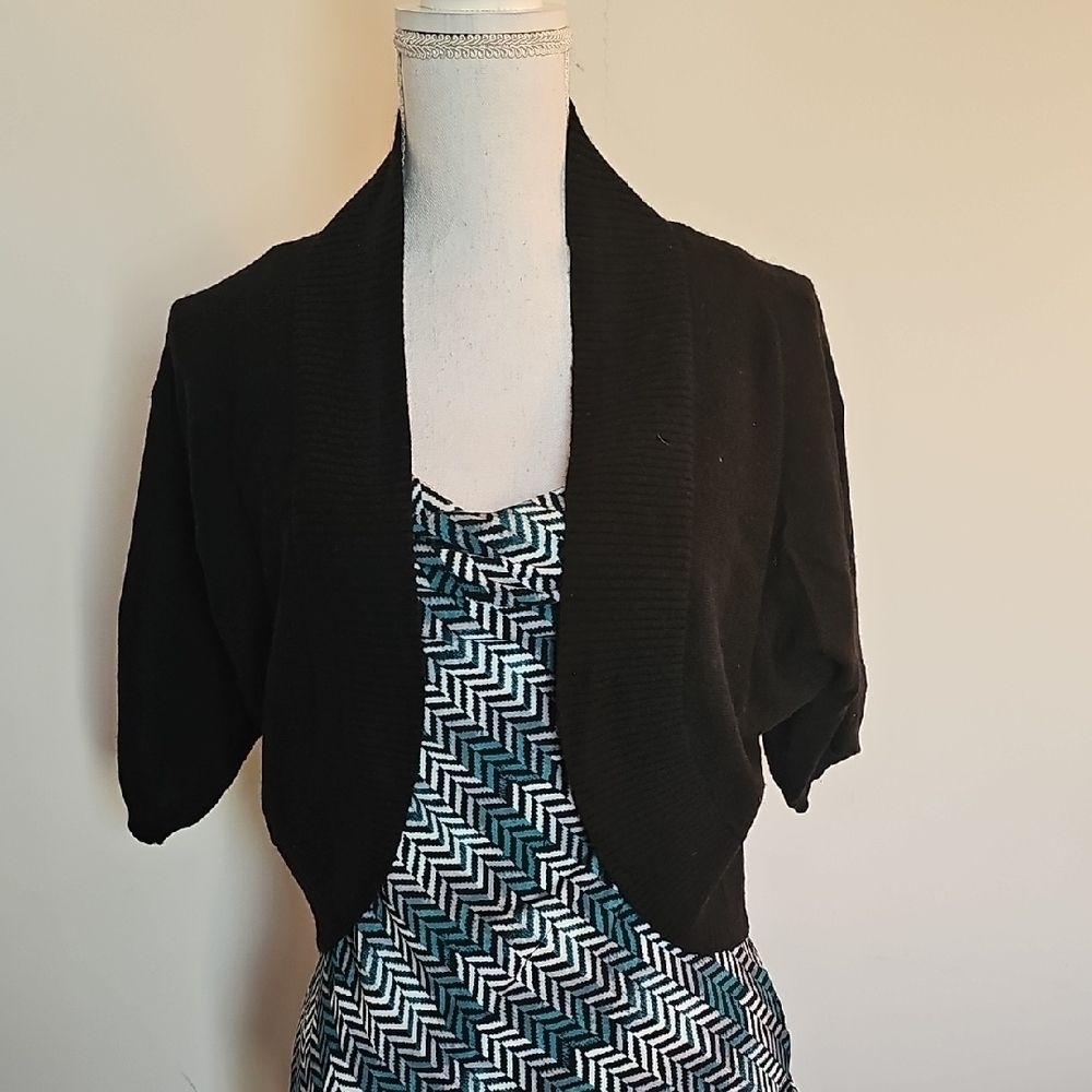 Banana Republic Black Shrug